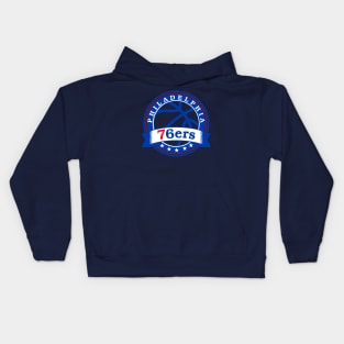 Old School Badass 76ers Kids Hoodie